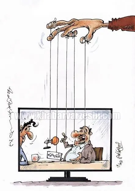 (کاریکاتور) فاجعه داوری در تلویزیون!