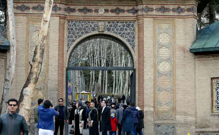 (تصاویر)گردشگران در کاخ موزه سعدآباد