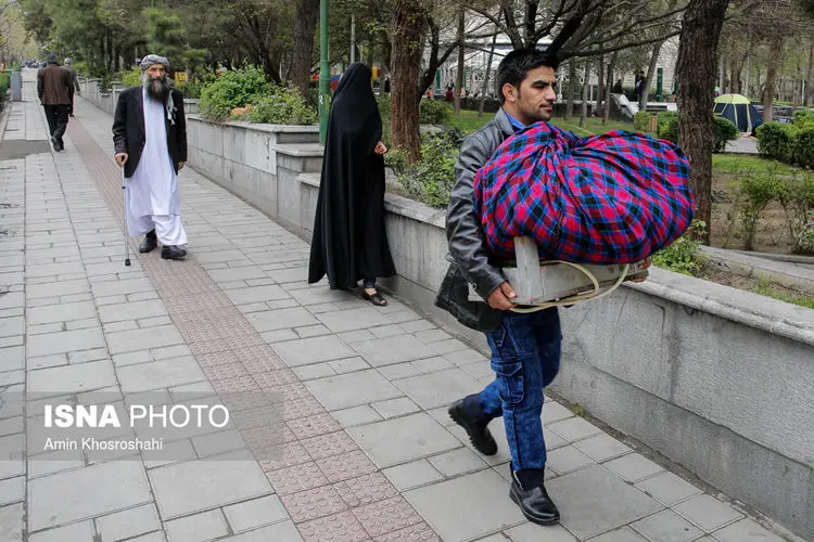 (تصاویر) سیزده بدر در تهران