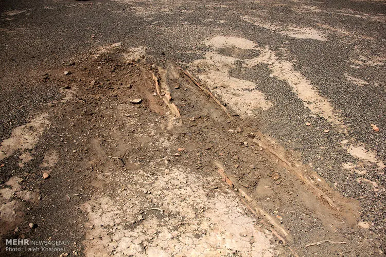 طوفان شن فهرج یک شهر باستانی را از زمین بیرون آورد