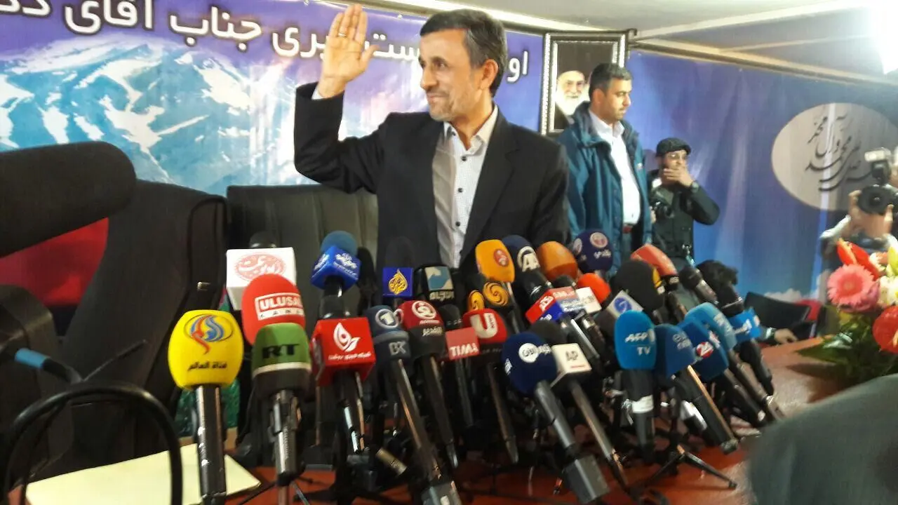 سخنان جنجالی احمدی نژاد در نشست خبری