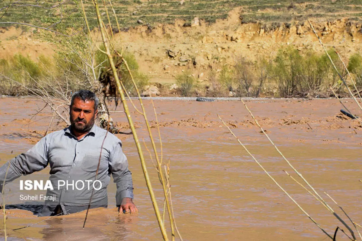 (تصاویر) سیل در روستاهای آذربایجان غربی