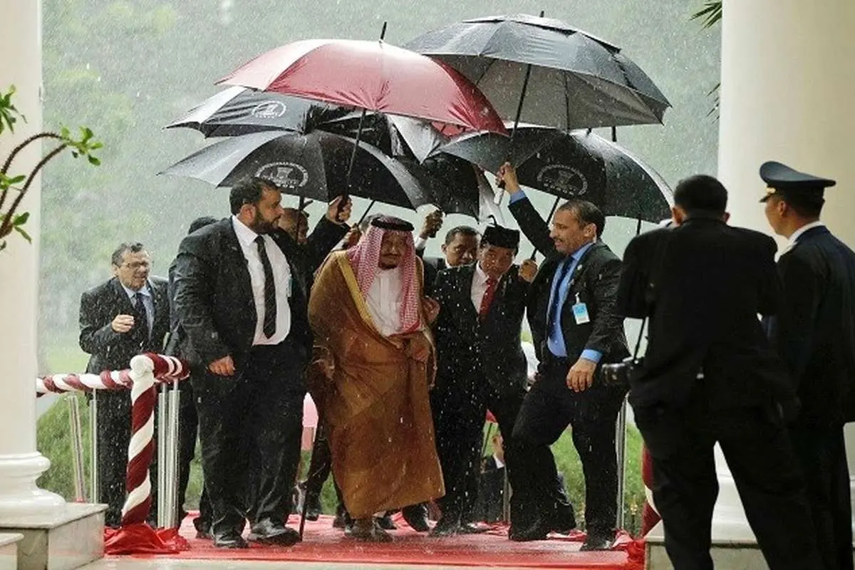 پیام رئیس جمهور اندونزی به پادشاه عربستان