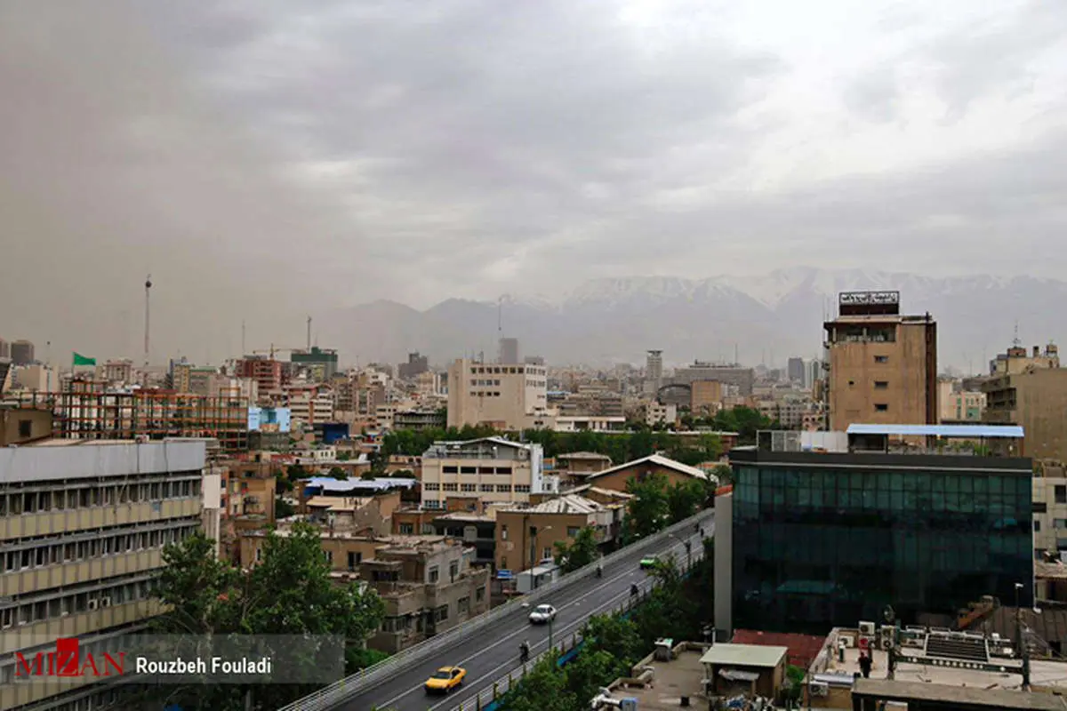 (تصاویر) خسارتهای طوفان به پایتخت