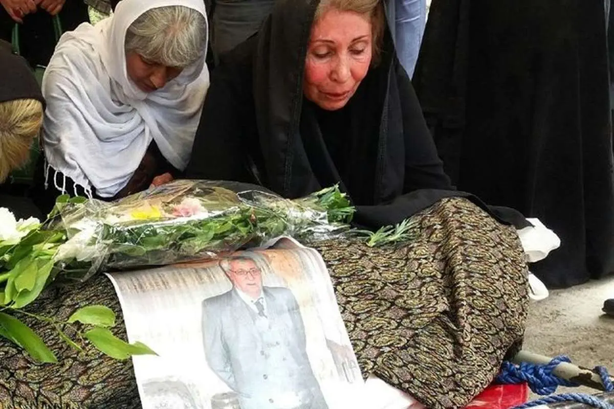 تشییع پیکر مرحوم محمد حیدری