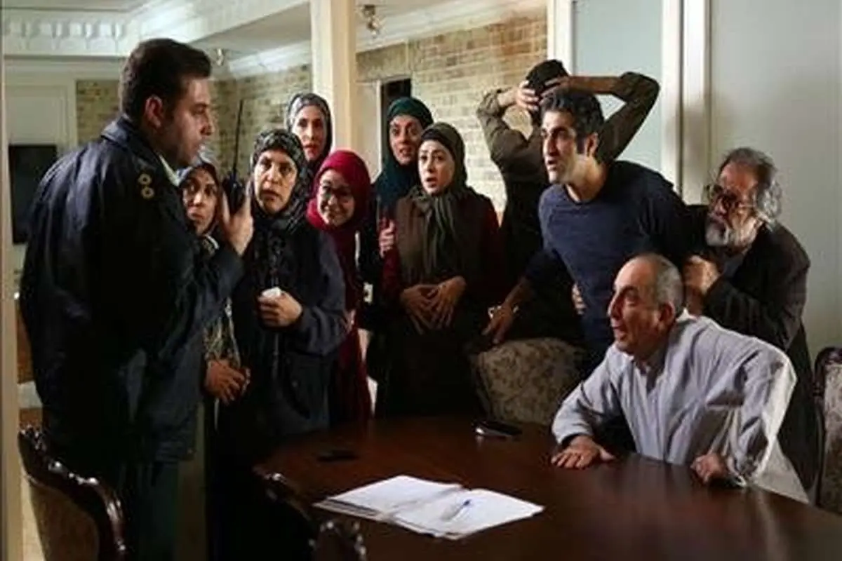 مصدومیت بازیگر زن سر صحنه تصویربرداری