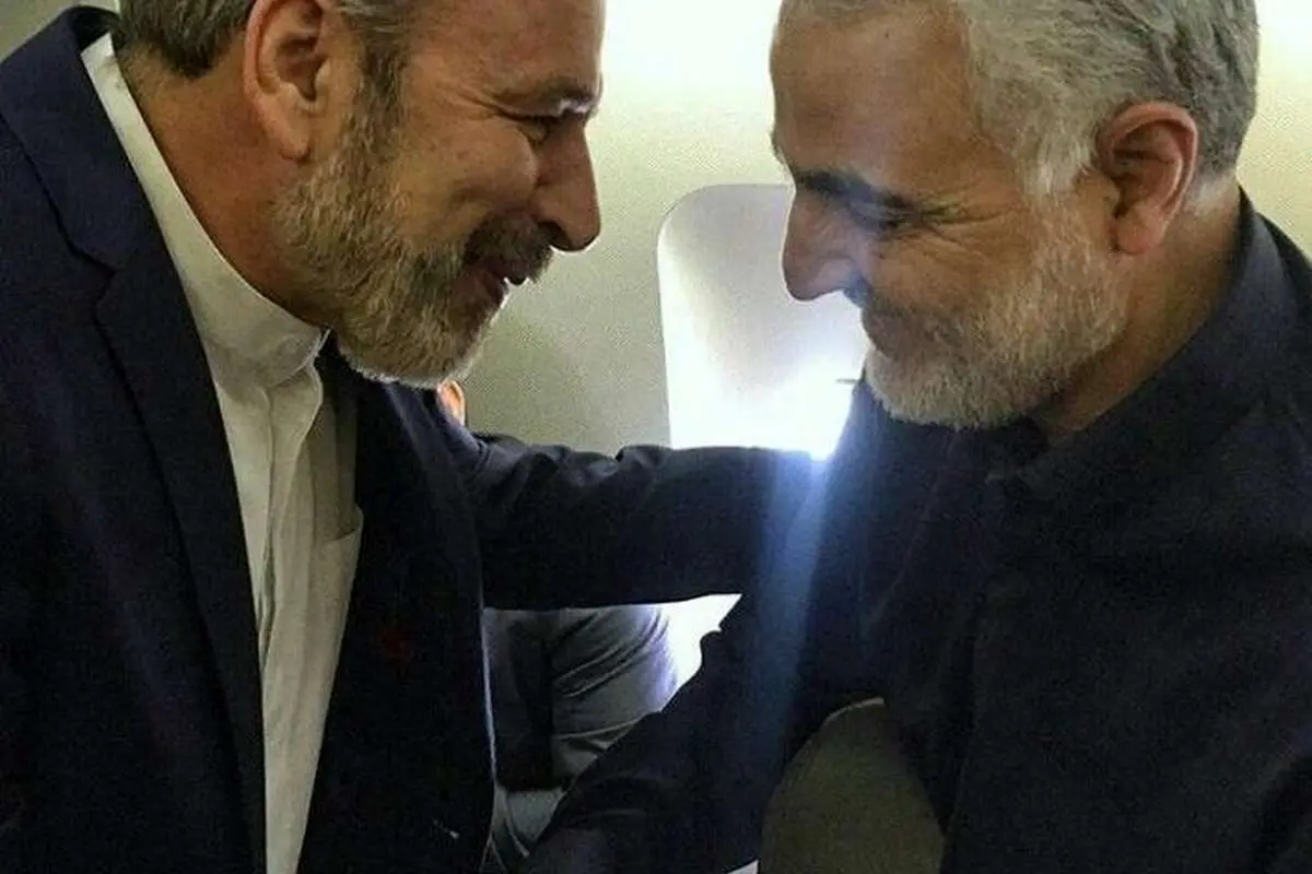 (عکس) تبریک وزیر ارتباطات به سردار سلیمانی