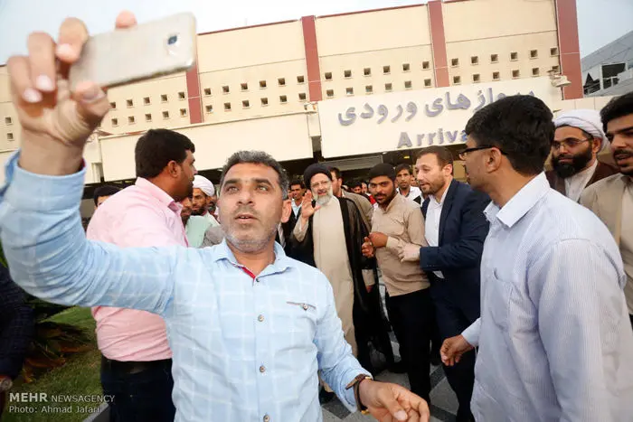 (تصاویر) سفر رئیسی به بندرعباس
