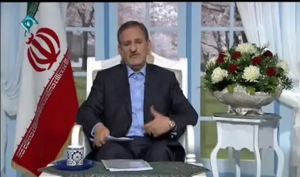 (فیلم) بغض جهانگیری در برنامه انتخاباتی