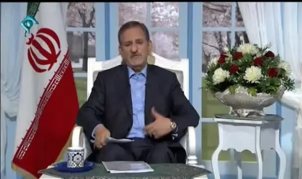 (فیلم) بغض جهانگیری در برنامه انتخاباتی