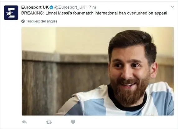 یورو اسپورت، لیونل را با مسی ایرانی اشتباه گرفت!