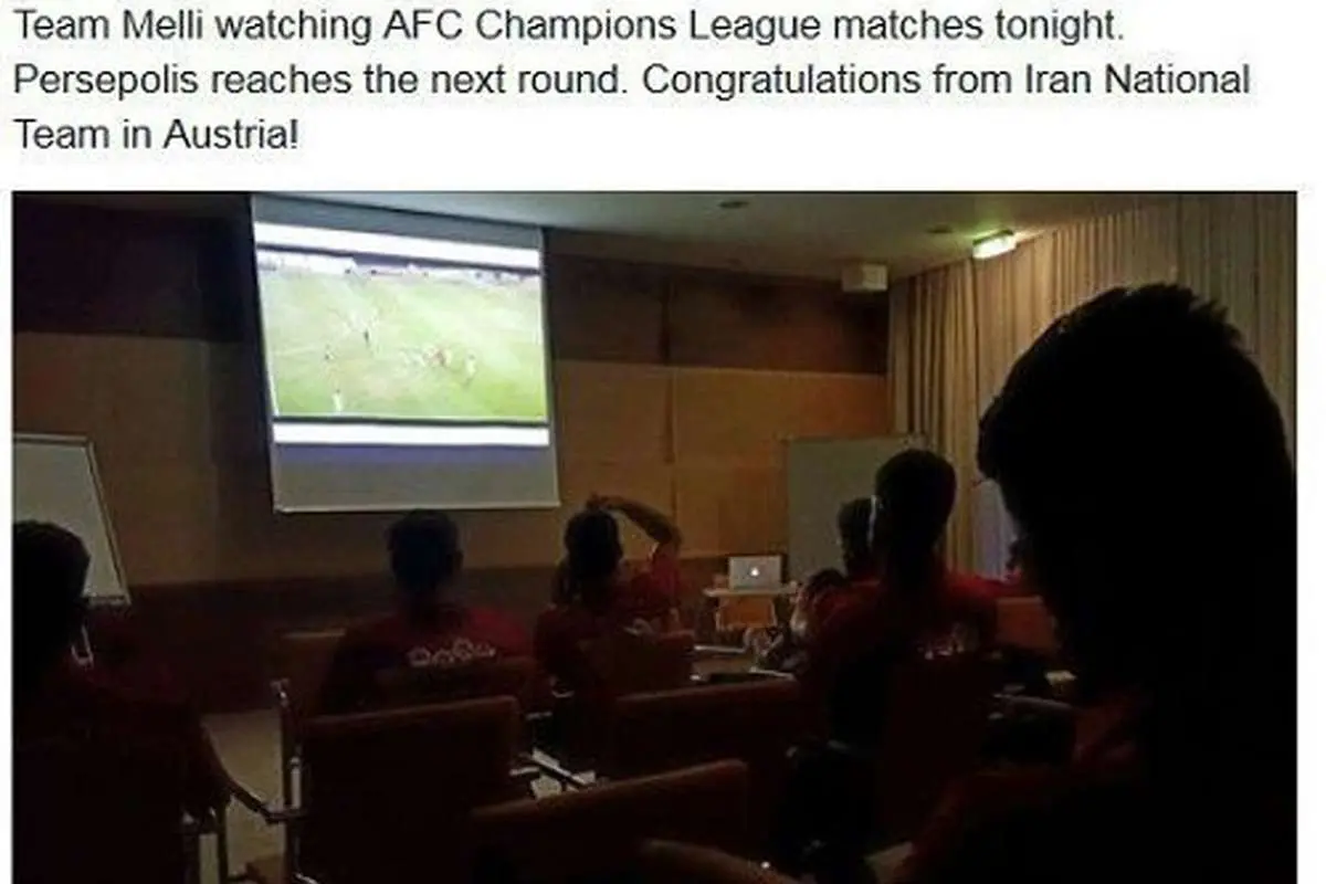 (عکس) تبریک کیروش به پرسپولیسیها