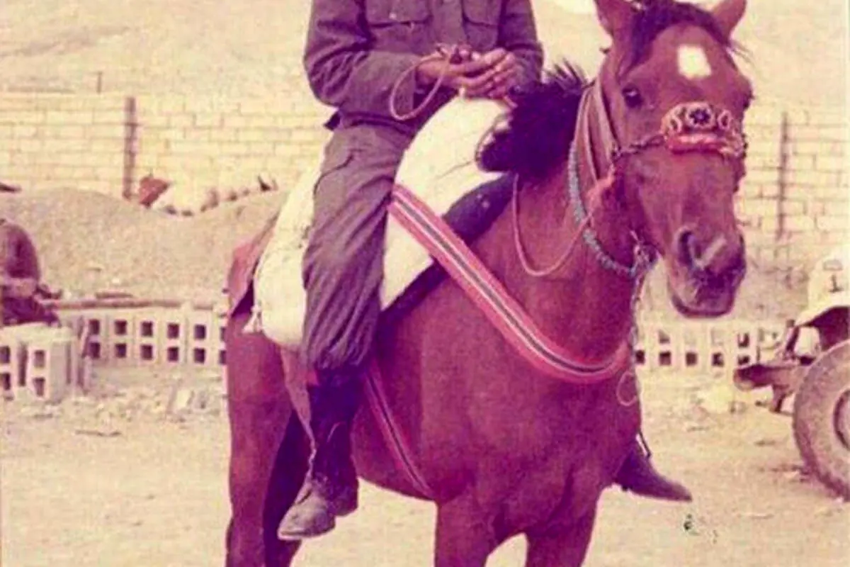 عکسی دیده نشده از سردار سلیمانی
