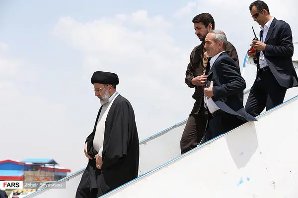 (تصاویر) سفر انتخاباتی رئیسی به شهرکرد