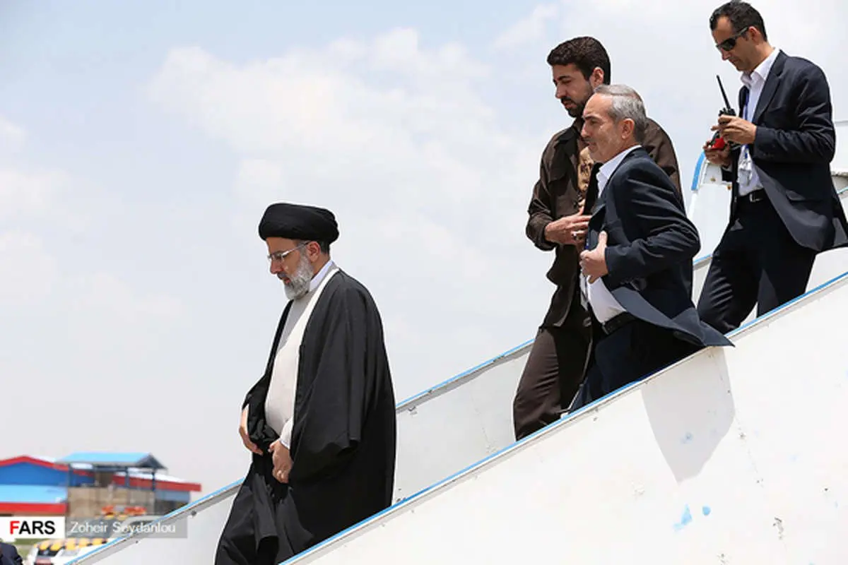 (تصاویر) سفر انتخاباتی رئیسی به شهرکرد