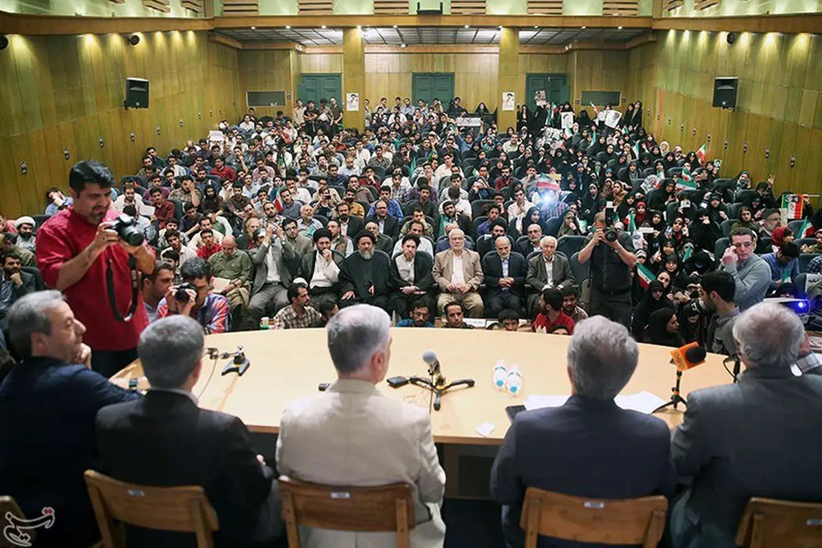 (تصاویر) "نخبگان" حامی رئیسی
