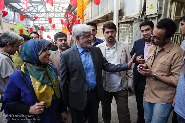 (تصاویر) عارف در جماران رای‌داد