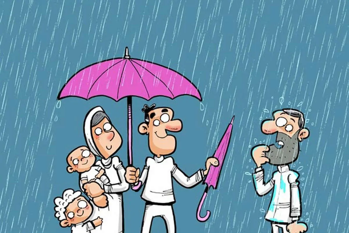 (کاریکاتور) این هم اردیبهشت روحانی!