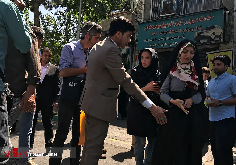 (تصاویر) خیابان‌های اطراف مجلس پس از تیراندازی