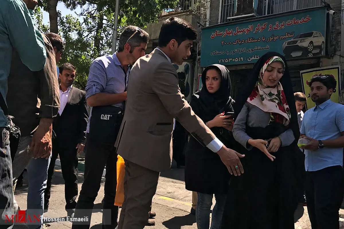 (تصاویر) خیابان‌های اطراف مجلس پس از تیراندازی
