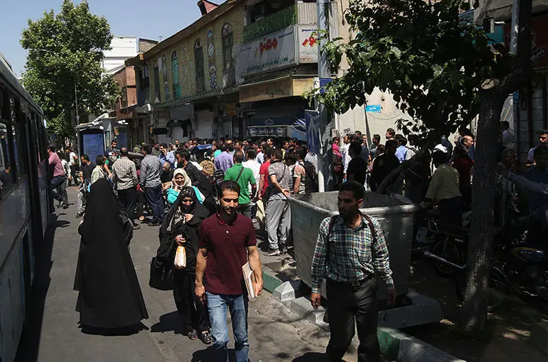 (تصاویر) تماشاچیان عملیات تروریستی مجلس