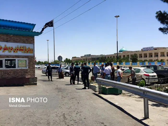 (تصاویر) عملیات تروریستی در حرم امام(ره)