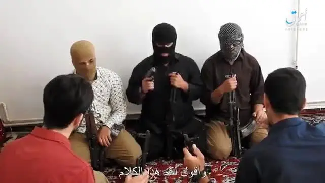 (فیلم) عوامل داعش پیش از حمله تروریستی تهران