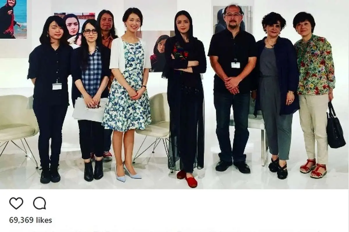 (عکس) ترانه علیدوستی در ژاپن