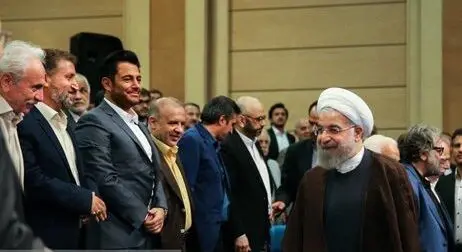 گلزار در مراسم افطاری به رئیس‌جمهور چه گفت؟