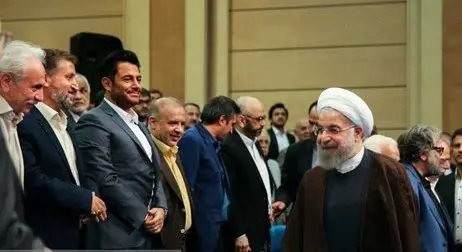 گلزار در مراسم افطاری به رئیس‌جمهور چه گفت؟