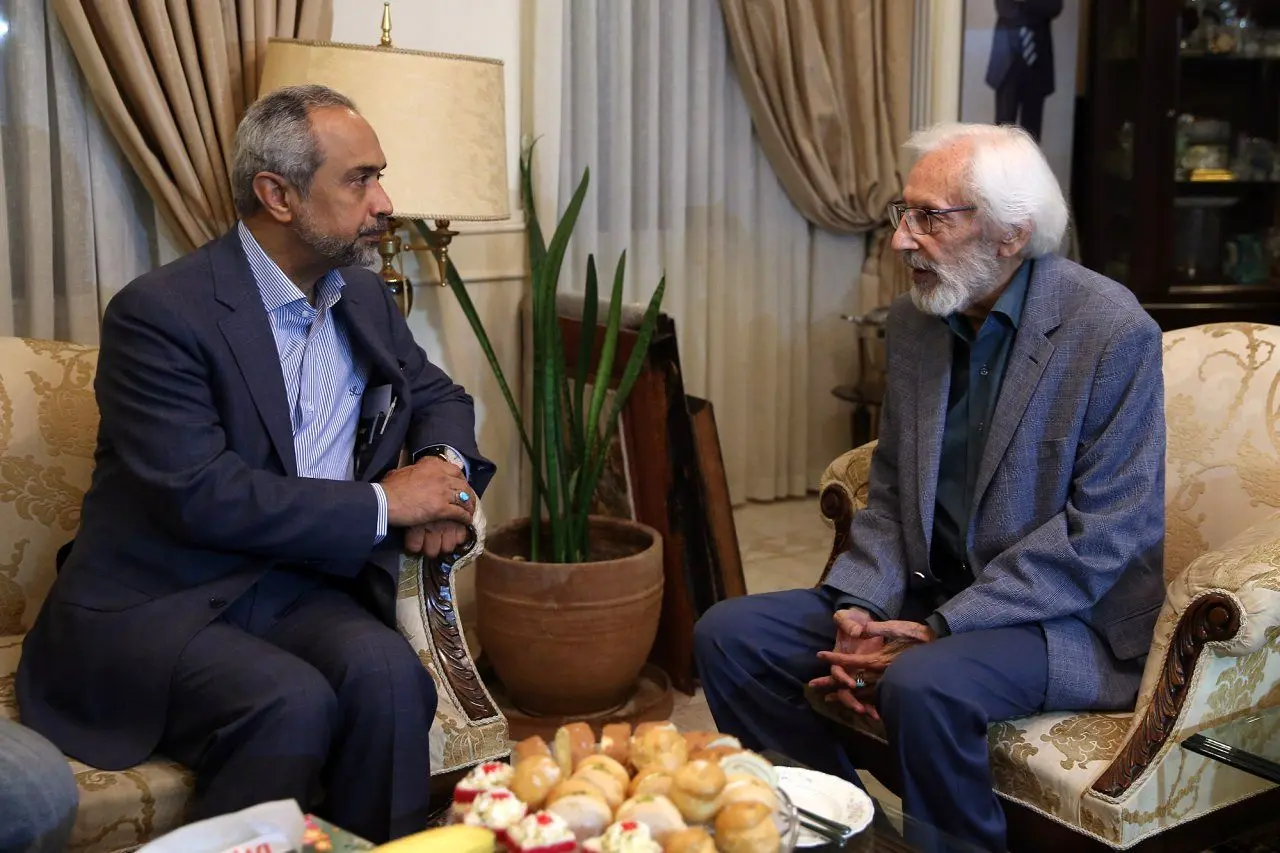 دیدار رئیس دفتر رئیس جمهور با جمشید مشایخی