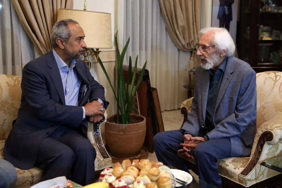 دیدار رئیس دفتر رئیس جمهور با جمشید مشایخی