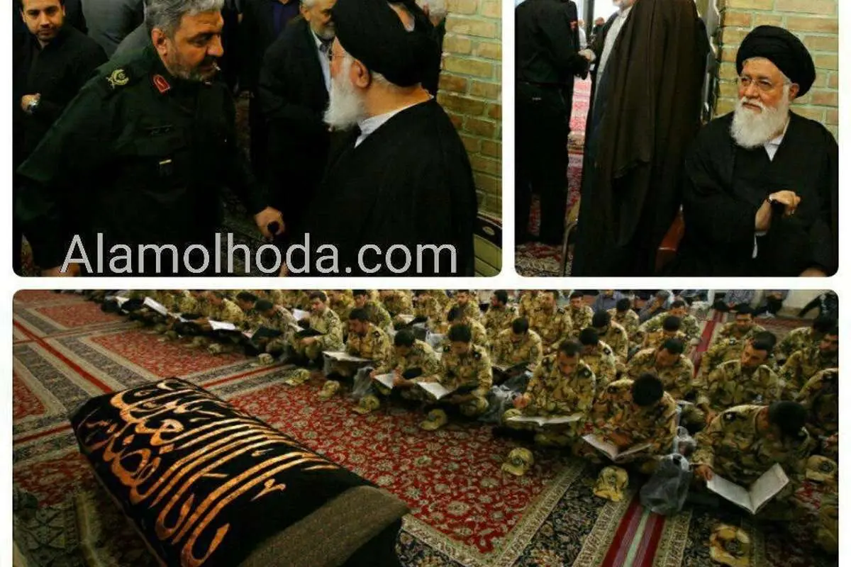 (عکس) وداع علمالهدی با همسرش