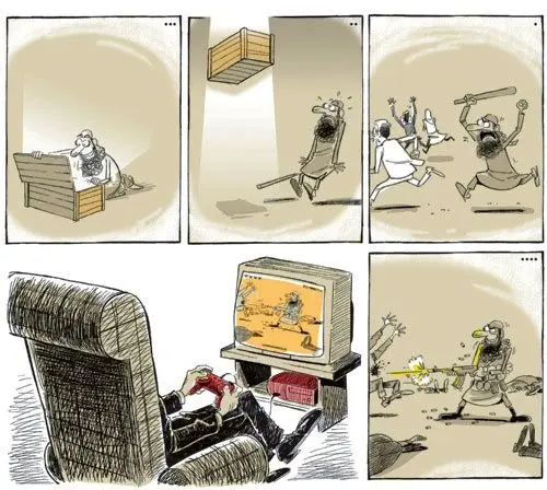 (کاریکاتور) پشت پرده فرماندهی حمله داعش!