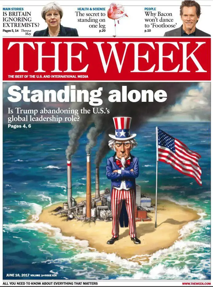 مروری بر مطالب مجله “The week”