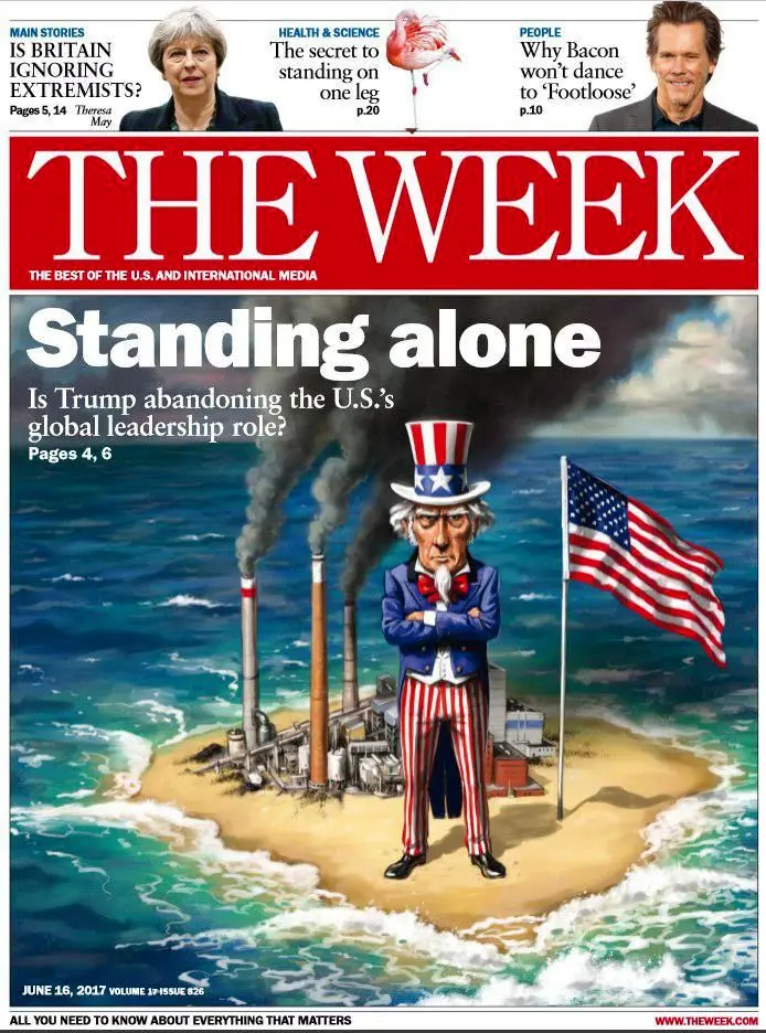 مروری بر مطالب مجله “The week”