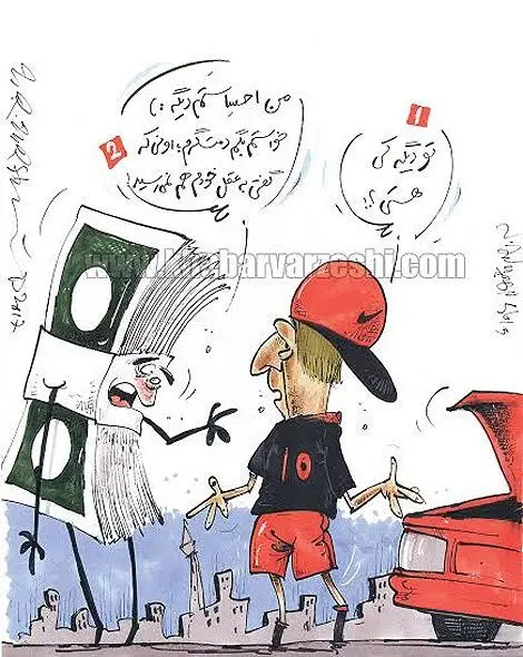 (کاریکاتور) پشت‌پرده تمدید قرارداد شماره ۱۰ پرسپولیس!