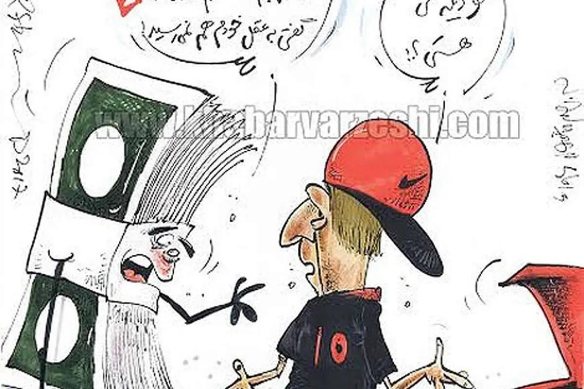 (کاریکاتور) پشت‌پرده تمدید قرارداد شماره ۱۰ پرسپولیس!