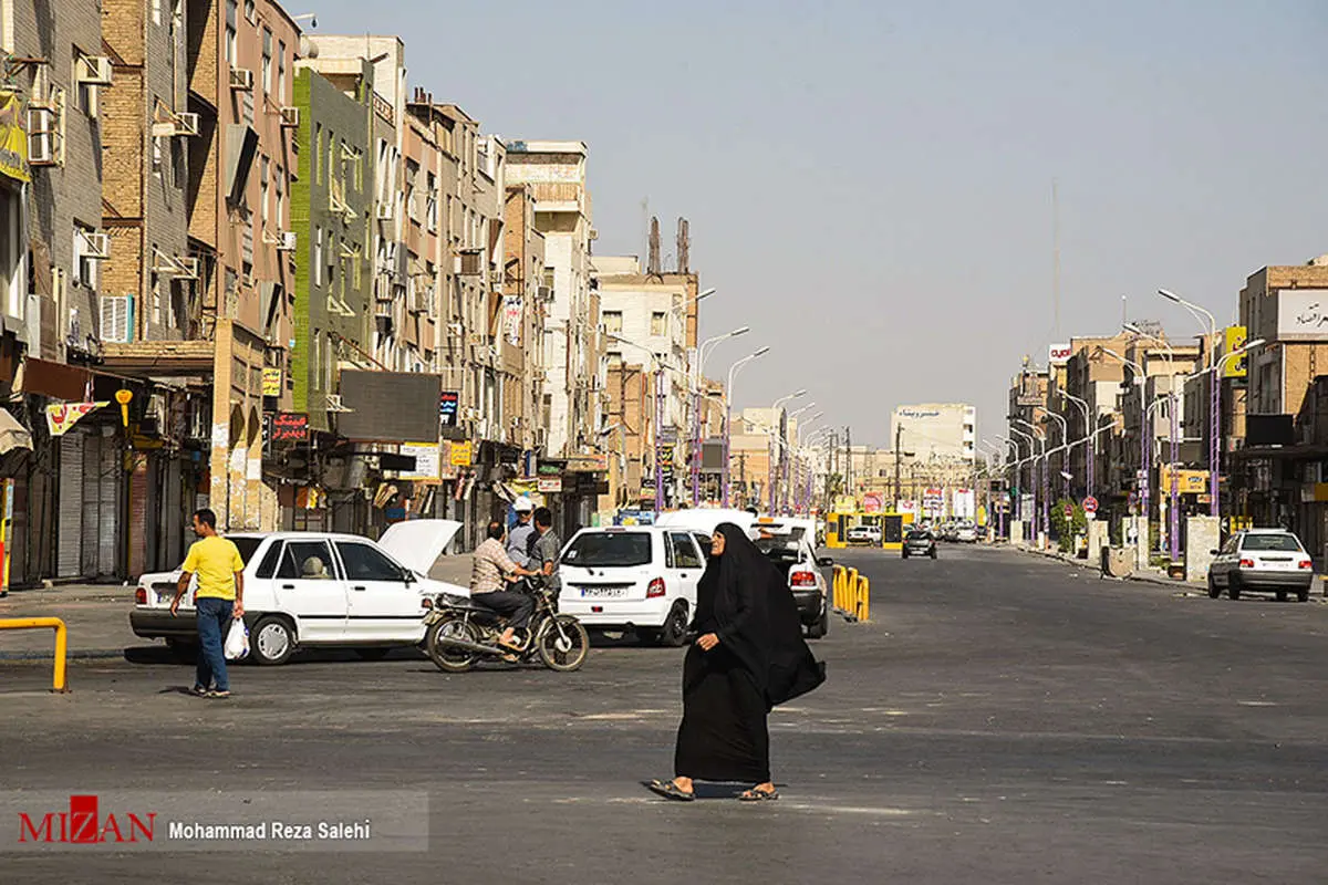 (تصاویر) گرمترین روز کره زمین در اهواز