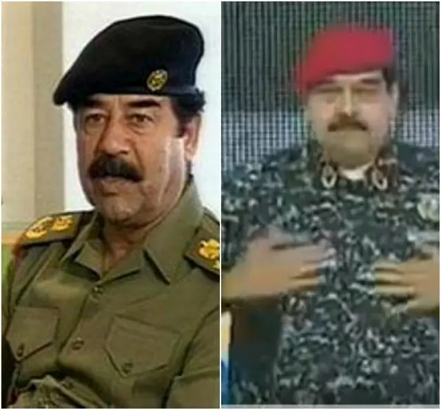 رئیس جمهور ونزوئلا: شبیه صدام شدم!