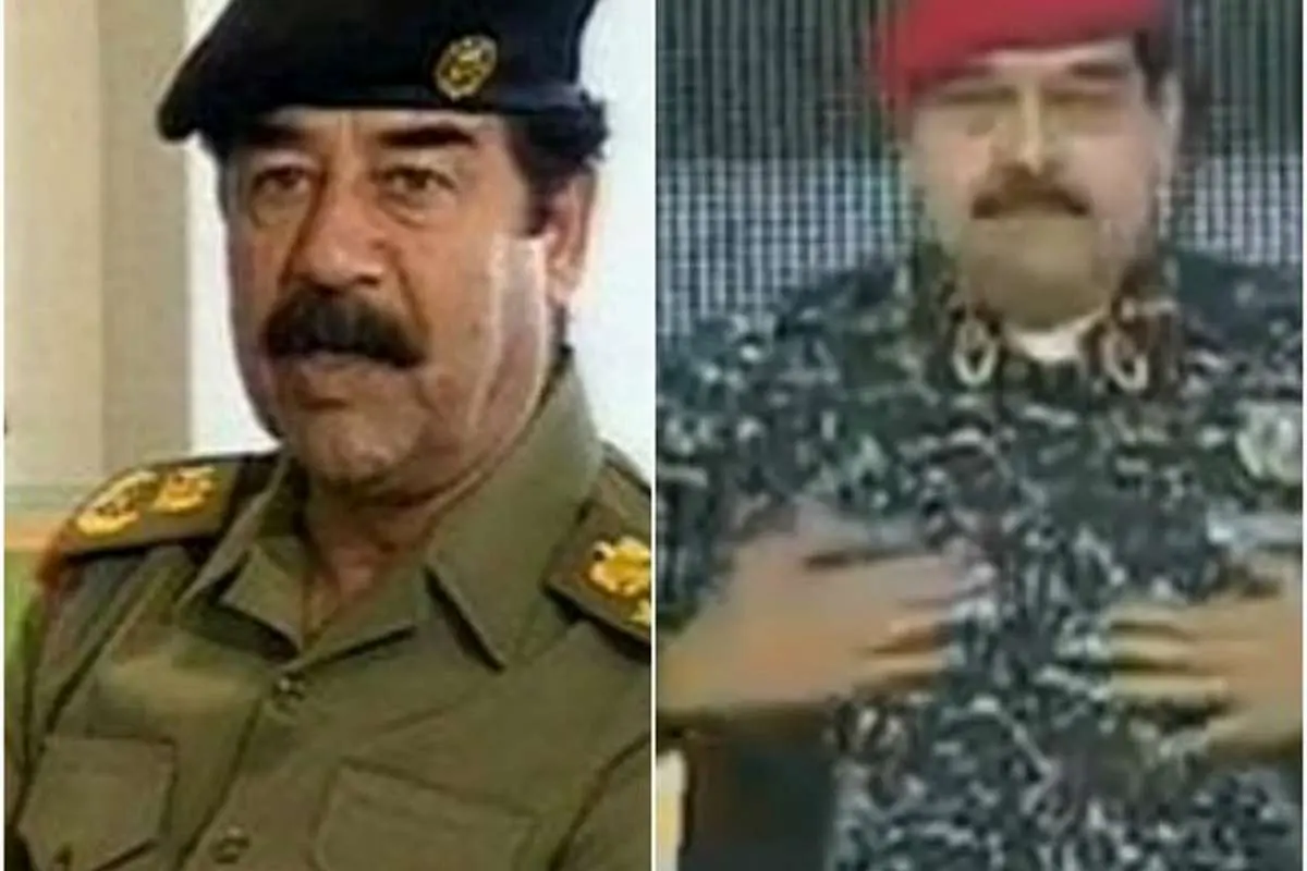رئیس جمهور ونزوئلا: شبیه صدام شدم!