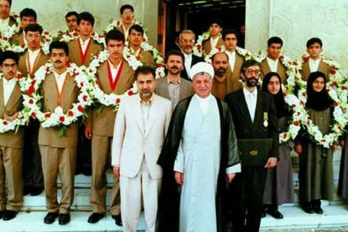 حذف عکس آیتالله هاشمی در پیام حدادعادل