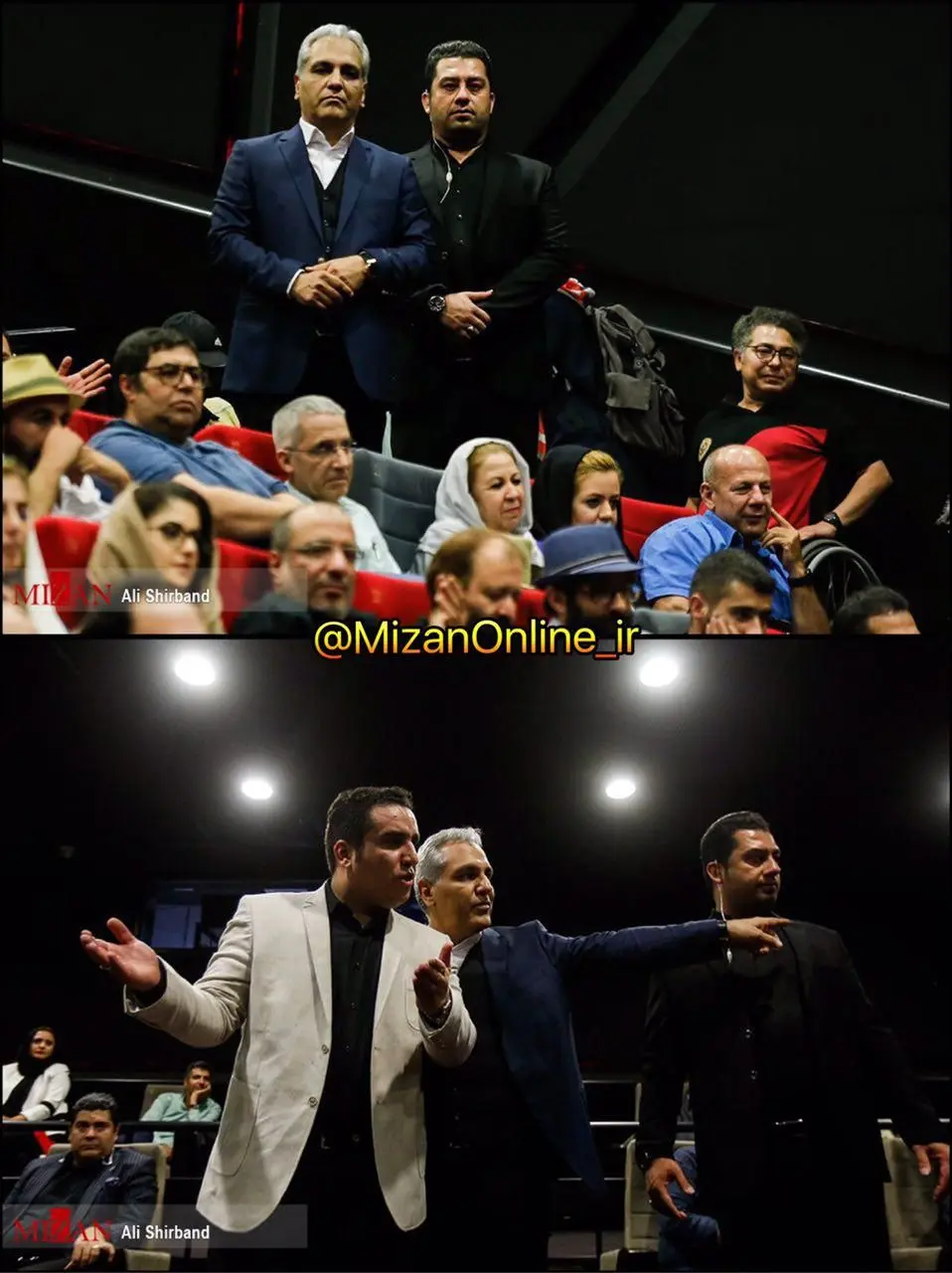 (عکس) محافظ شخصی مهران مدیری