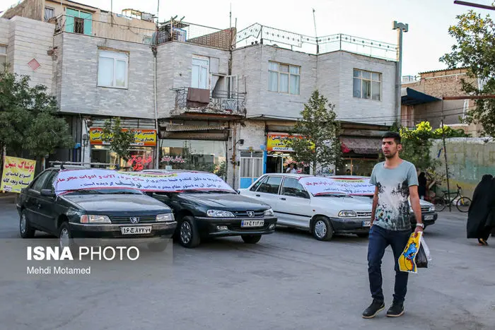 (تصاویر) بازسازی صحنه نزاع خیابانی در قزوین