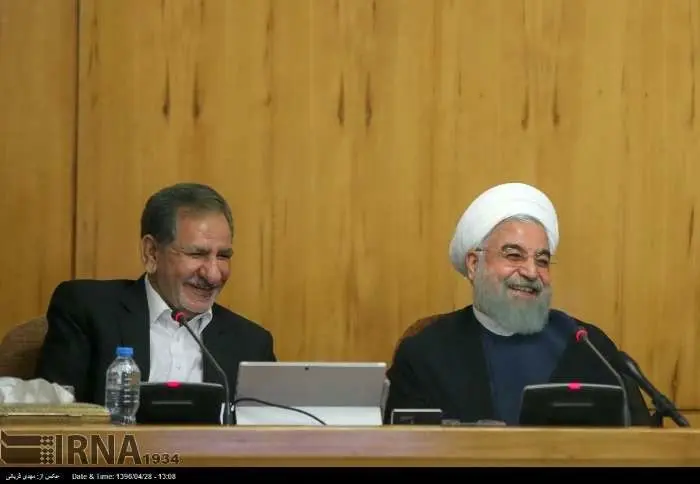 پایانی بر شایعه اختلاف روحانی و جهانگیری