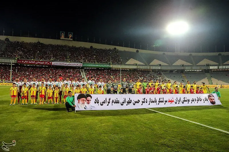 (تصاویر) جشن قهرمانی پرسپولیس در آزادی