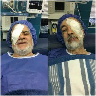 چشم چپ حدادعادل و چشم راست عارف!