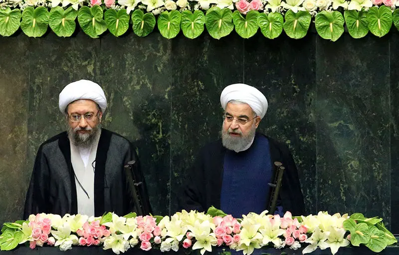 (تصاویر) ادای سوگند حسن روحانی