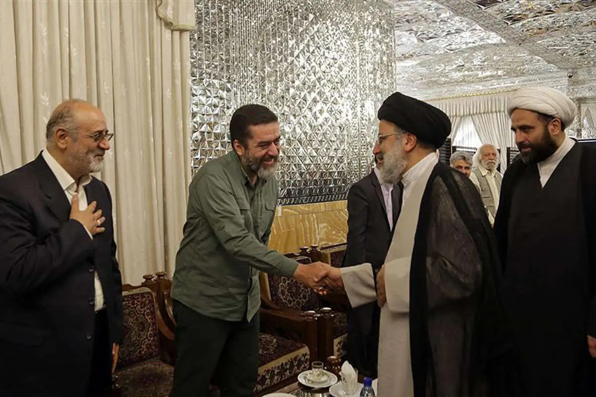 (تصاویر) رئیسی در روز تحلیف روحانی