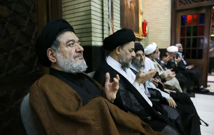 (تصاویر) مقامات و شخصیت‌ها در ختم آیت‌الله مروارید